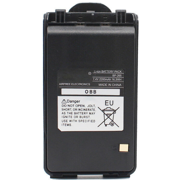 Аккумулятор ВР-265 для Icom IC-F3003/F4003/V80/T70, фото